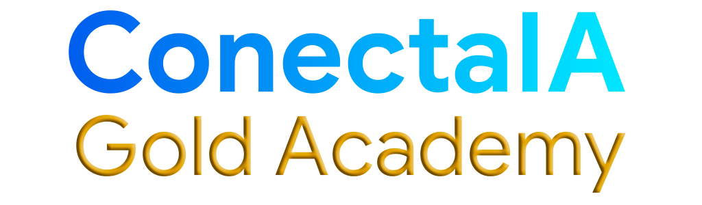 ConectaIA Gold Academy Logo
